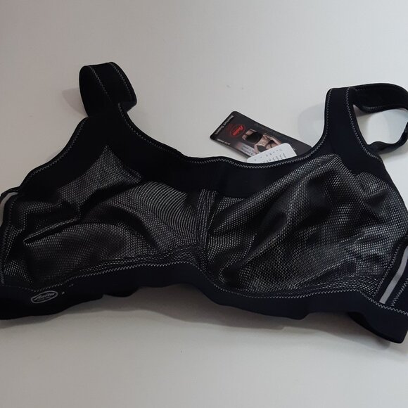 Anita 5529  Sport Bra  30C   Momentum Maximum Support  Black  Wire-Free W… - Picture 3 of 5